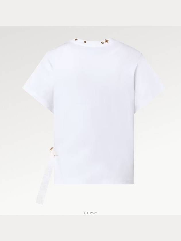 1A4PF9 Side Strap T Shirt Short Sleeve - LOUIS VUITTON - BALAAN 7