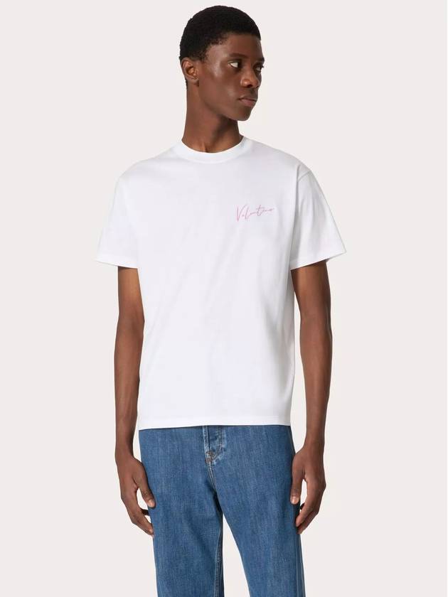 Valentino Garavani T-shirts and Polos White - VALENTINO - BALAAN 3