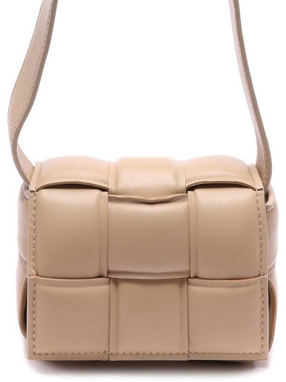 Candy Cassette Padded Mini Cross Bag Beige - BOTTEGA VENETA - BALAAN 2