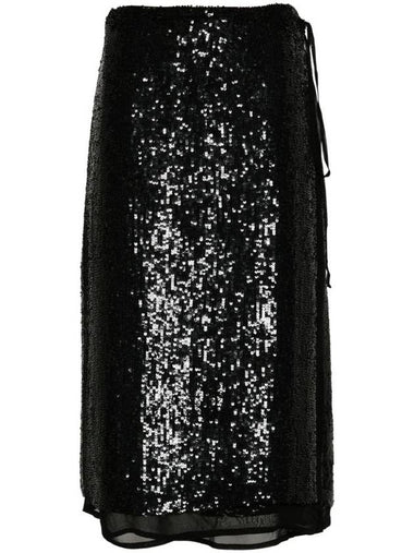 P.A.R.O.S.H. Gabriel Sequinned Wrap Skirt - P.A.R.O.S.H. - BALAAN 1