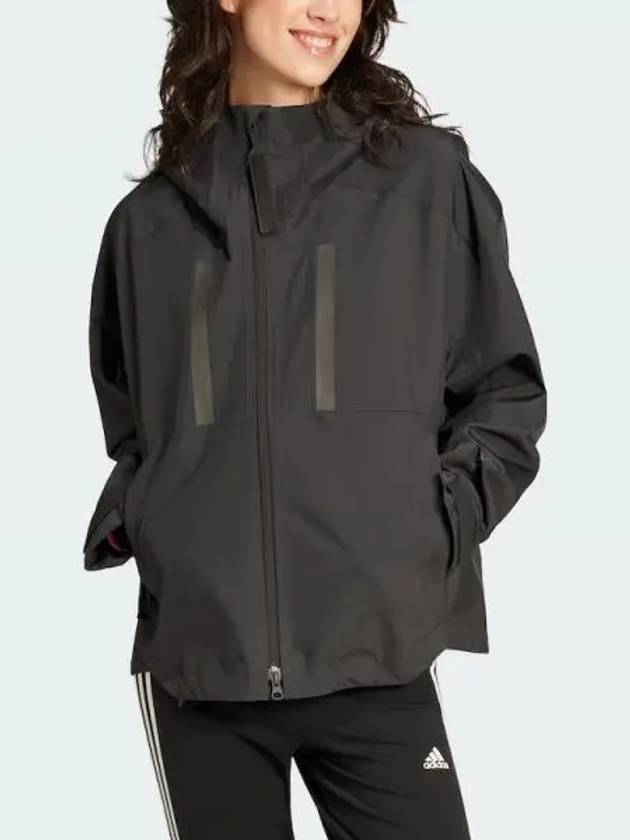 Myshelter Rain.Rdy Track Jacket Black - ADIDAS - BALAAN 2