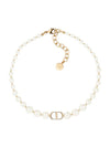 30 Montaine White Pearl Bracelet Gold - DIOR - BALAAN 1