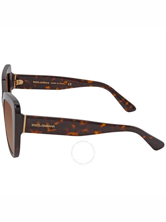 Dolce and Gabbana Brown Gradient Butterfly Ladies Sunglasses DG4348 502/13 54 - DOLCE&GABBANA - BALAAN 3