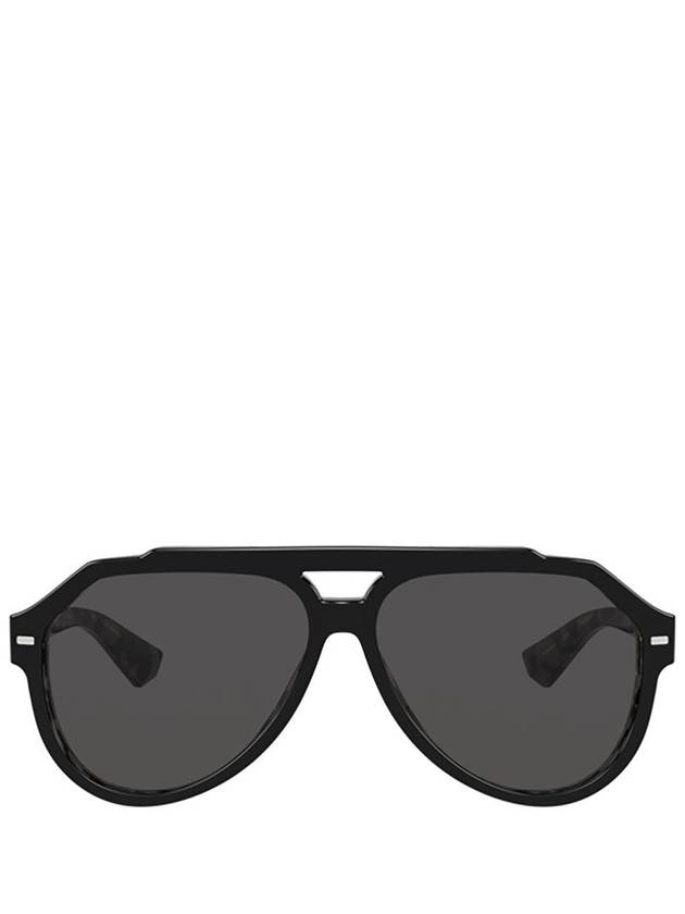 Eyewear Round Frame Tinted Sunglasses DG4452340387 - DOLCE&GABBANA - BALAAN 2