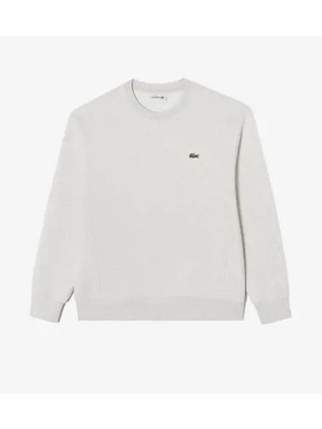 Men s Technical Crew Neck Sweatshirt Oatmeal - LACOSTE - BALAAN 1