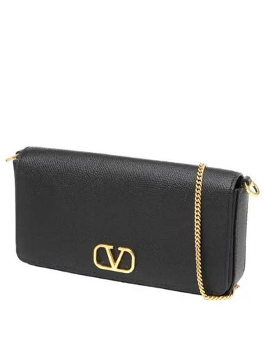 Logo pouch clutch bag - VALENTINO - BALAAN 1