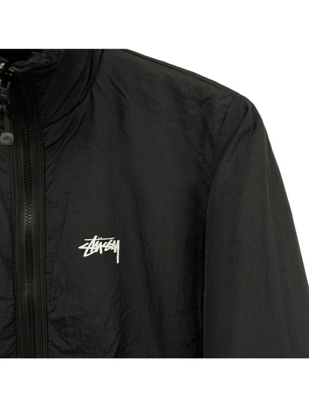 24SS Logo Sherpa Reversible Jacket 118529 - STUSSY - BALAAN 6