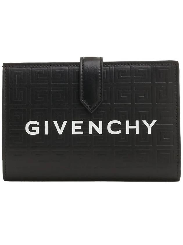 G Cut 4G Leather Card Wallet Black - GIVENCHY - BALAAN 3