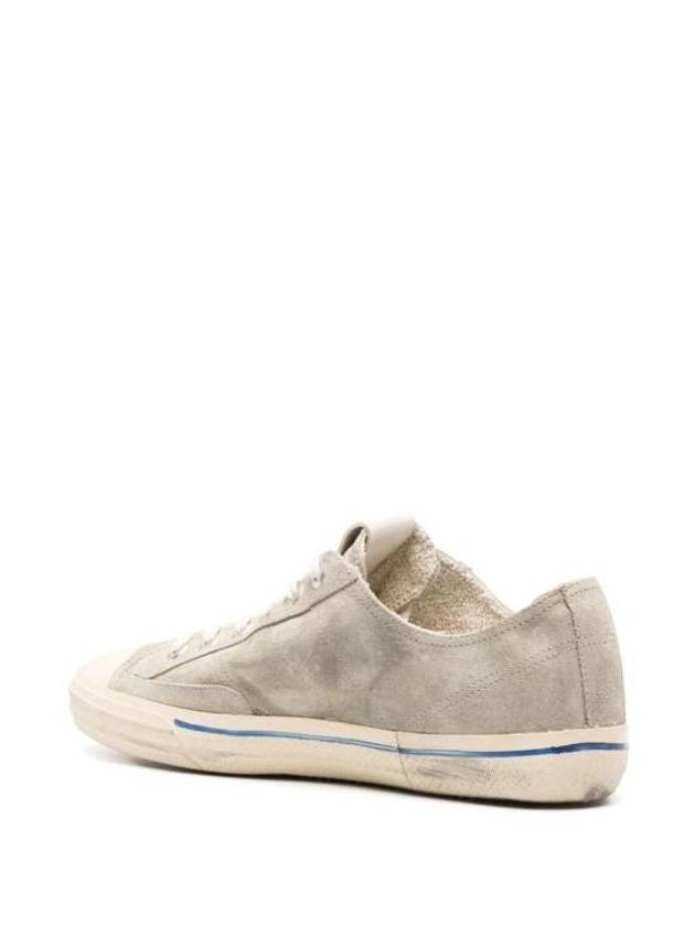 V Star 2 Suede Low Top Sneakers Silver Taupe - GOLDEN GOOSE - BALAAN 4