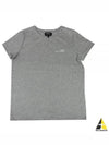 Women's Item Logo Short Sleeve T-Shirt Grey - A.P.C. - BALAAN 2