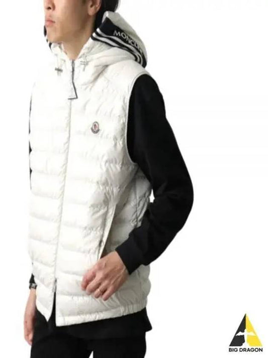 Clai down vest white - MONCLER - BALAAN 2