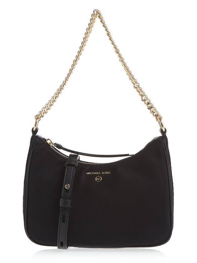 Jet Set Charm Medium Logo Shoulder Bag Black - MICHAEL KORS - BALAAN 2