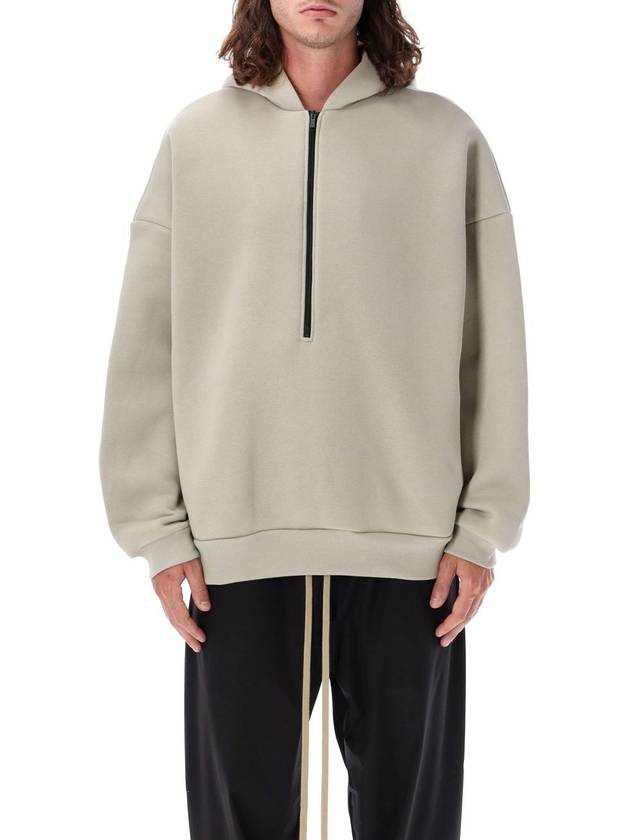 Fleece half zip hood Paris Sky - FEAR OF GOD - BALAAN 2