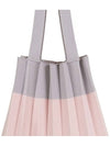 tote bag pink gray - PLEATSMAMA - BALAAN 5