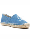 Canae Embroidered Logo Canvas Espadrilles Shoes Blue - ISABEL MARANT - BALAAN 2