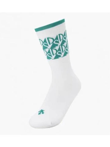 GOLF Women s Pattern Crew Socks - DESCENTE - BALAAN 1