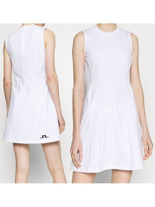 Women's Jasmine Short Dress White - J.LINDEBERG - BALAAN 2