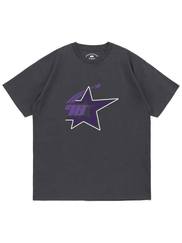 78 STARS T SHIRTS CHARCOAL - POLYGRAM - BALAAN 1