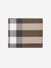 Vintage Check 2-Fold Half Wallet Dark Birch Brown - BURBERRY - BALAAN 2