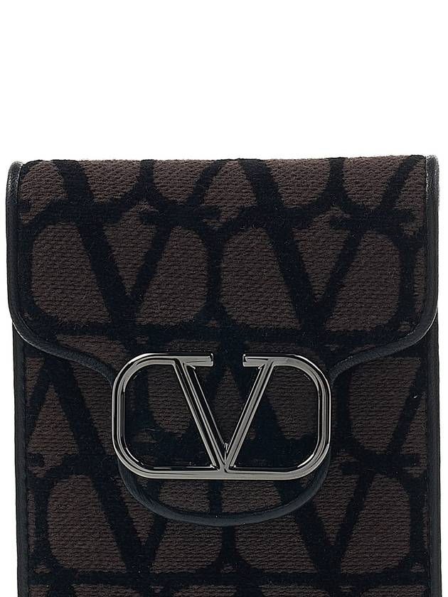 Toile Iconographe V Logo Cross Bag Brown - VALENTINO - BALAAN 7