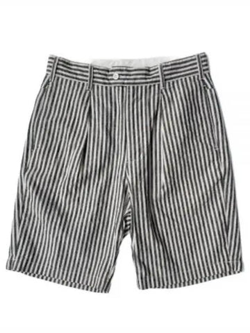 Sunset Short A NaturalBlack LC Stripe MP283 SD013 Shorts - ENGINEERED GARMENTS - BALAAN 1