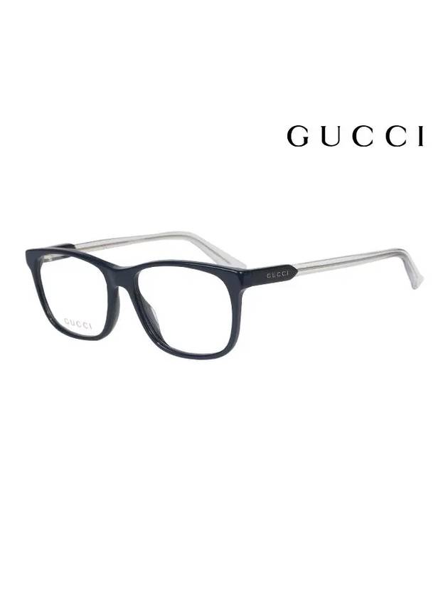 Glasses Frame GG0490O 009 Square Acetate Men Women Glasses - GUCCI - BALAAN.