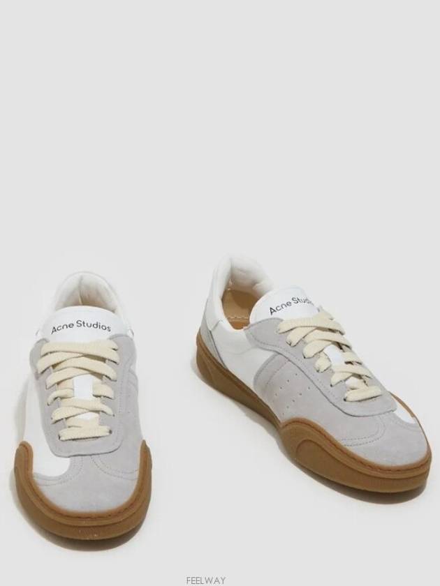 Lace-Up Low Top Sneakers White - ACNE STUDIOS - BALAAN 3