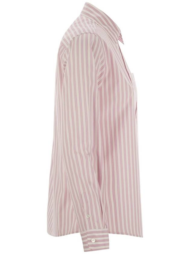 BAHAMAS - Striped cotton poplin shirt - WEEKEND MAX MARA - BALAAN 3