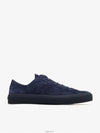 Cambridge Suede Lace-Up Low Top Sneakers Navy - TOM FORD - BALAAN 5