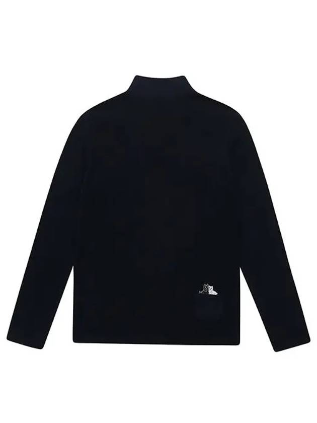 front knit hybrid 9230LCOGNAVY - BLACK&WHITE - BALAAN 2