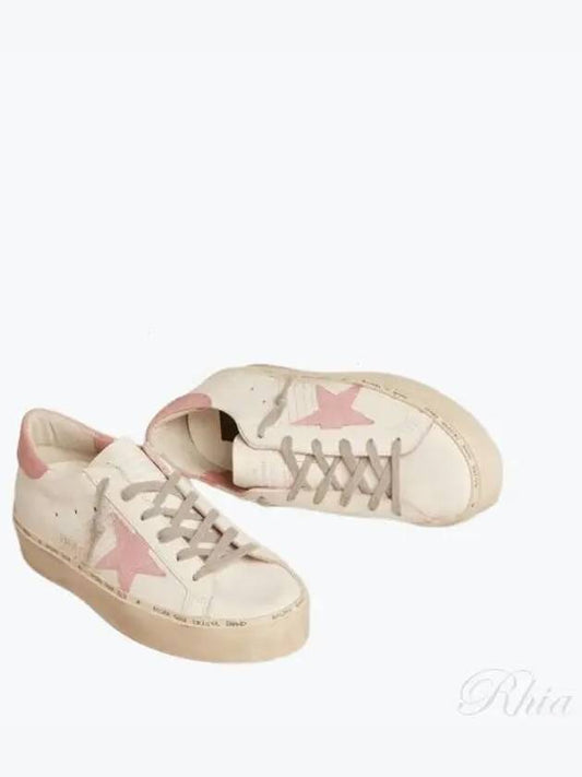 Women's Hi Star Leather Low Top Sneakers White - GOLDEN GOOSE - BALAAN 2