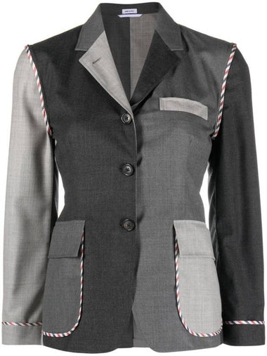 Unconstructed Funmix Wool Blazer FBC900F00626 - THOM BROWNE - BALAAN 1