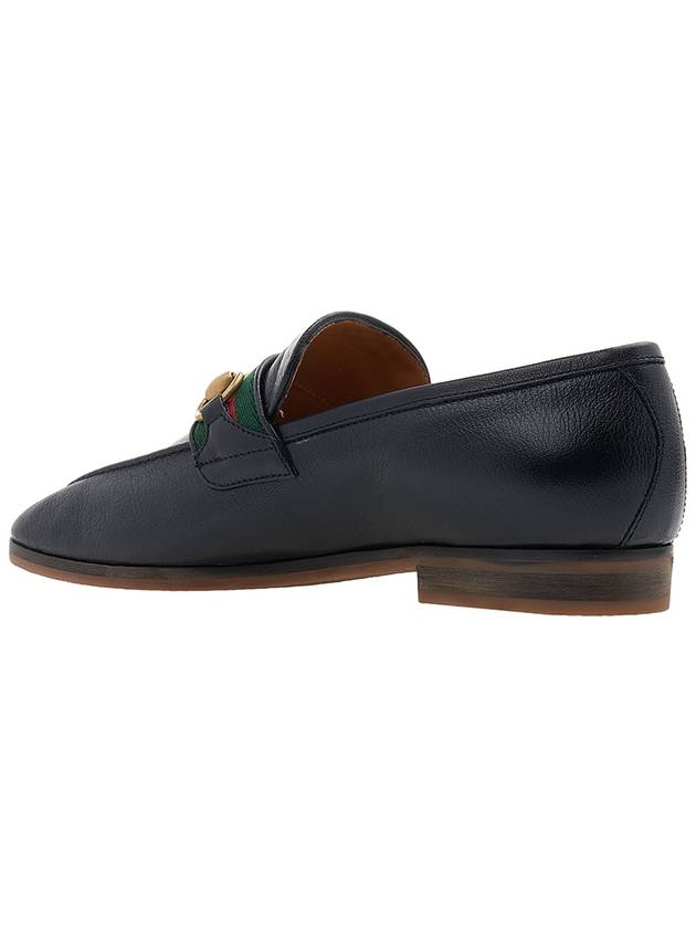 Men's Horsebit Loafers Black - GUCCI - BALAAN 4