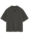 Fear of God Essential Patch Logo T Shirt Ink - FEAR OF GOD ESSENTIALS - BALAAN 1