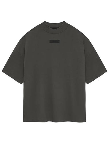 Fear of God Essential Patch Logo T Shirt Ink - FEAR OF GOD ESSENTIALS - BALAAN 1