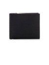 Caviar Leather Zipper Coin Pocket Bifold Half Wallet Black - THOM BROWNE - BALAAN 2