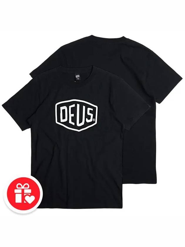 All sizes Deus Shield short sleeve t-shirt black DMW41808E - DEUS EX MACHINA - BALAAN 7