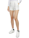 Women's Triple Rain Jersey Shorts White - HORN GARMENT - BALAAN 6