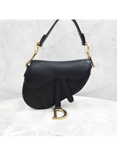 Lux You Calfskin mini leather saddle bag - DIOR - BALAAN 1