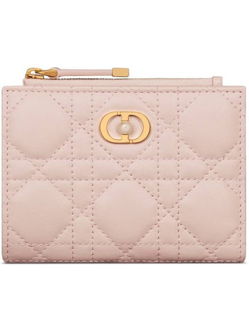 Jolie Dahlia Half Wallet Pink - DIOR - BALAAN 1