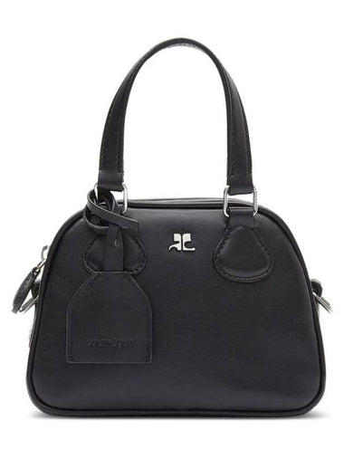 Logo leather mini bowling bag 324GSA132CR0065 - COURREGES - BALAAN 1