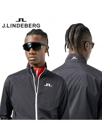 Ash Light Packable Zip-Up Jacket Black - J.LINDEBERG - BALAAN 2