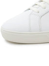 Men's Andy Leather Low Top Sneakers White - SAINT LAURENT - BALAAN 9