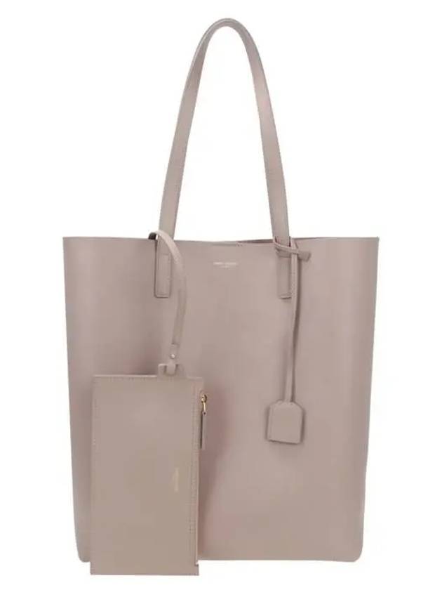 North South Shopping Tote Bag Beige - SAINT LAURENT - BALAAN 2