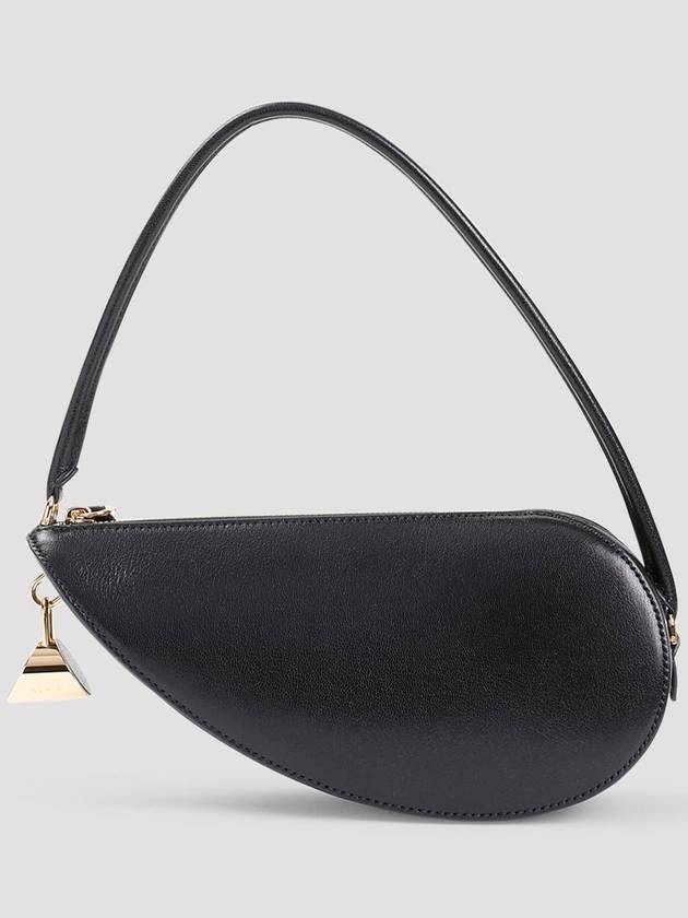 Le Demi-Coeur Goatskin Shoulder Bag Black - ALAIA - BALAAN 3