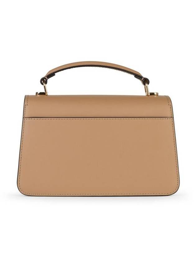 Michael Kors 'Delancey' Medium Bag In Beige Leather - MICHAEL KORS - BALAAN 3