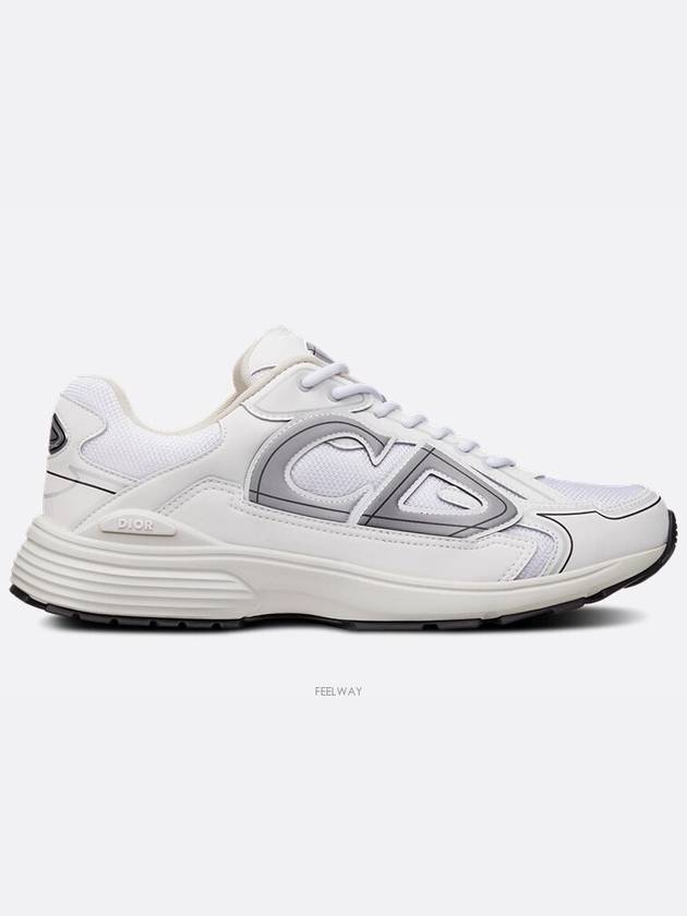 B30 Mesh Technical Fabric Low Top Sneakers White - DIOR - BALAAN 2