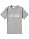 Coeur Sacre Crew Neck Cotton Short Sleeve T-Shirt Heather Grey - AMI - BALAAN 2