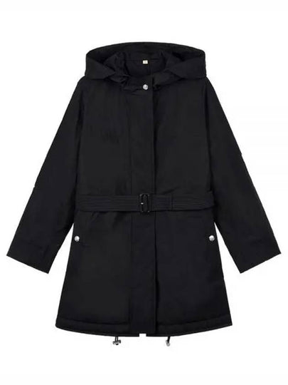 Belt Polyester Single Coat Black - BURBERRY - BALAAN 2