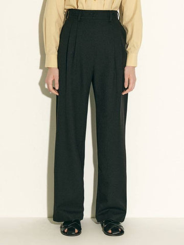 4 Tuck Wide Pants Black - JUN BY JUN K - BALAAN 1